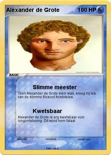 Pokemon Alexander de Grote