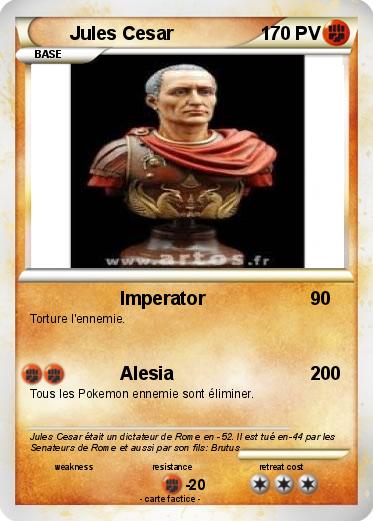 Pokemon Jules Cesar