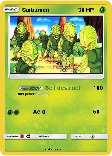 Pokemon Saibamen