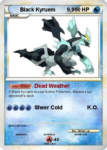 Pokemon Black Kyruem        9,9
