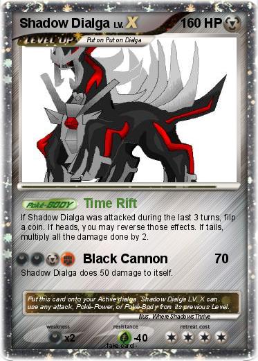 Pokemon Shadow Dialga