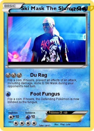 Pokemon Ski Mask The Slump God