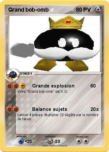 Pokemon Grand bob-omb