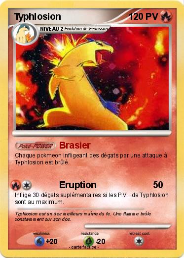 Pokemon Typhlosion