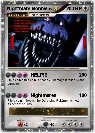 Pokemon Nightmare Bonnie