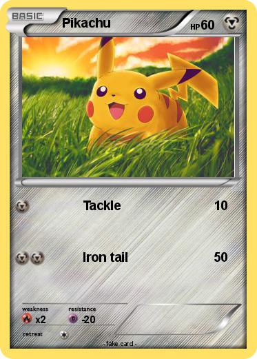 Pokemon Pikachu