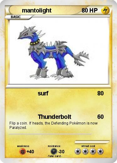 Pokemon mantolight
