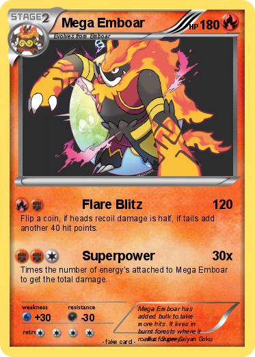 Pokemon Mega Emboar