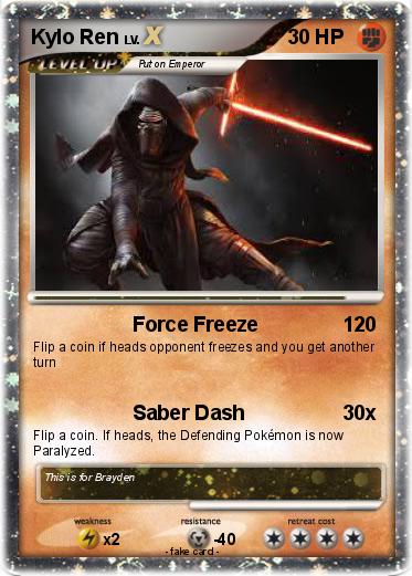 Pokemon Kylo Ren