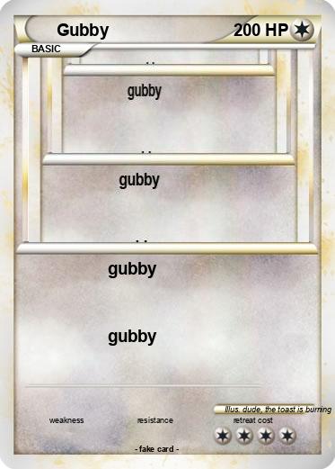 Pokemon Gubby
