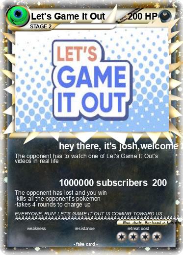 Pokemon Let's Game It Out