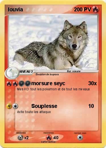 Pokemon louvia