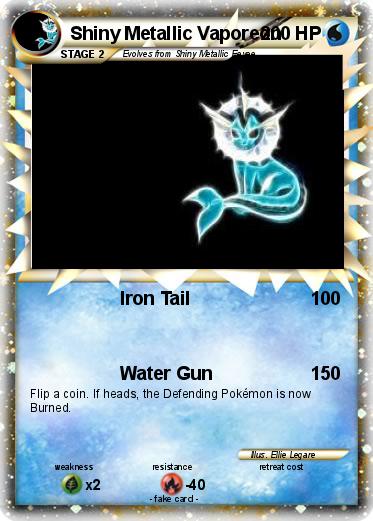 Pokemon Shiny Metallic Vaporeon