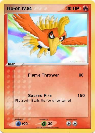 Pokemon Ho-oh lv.84