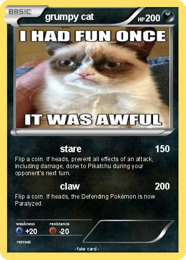 Pokemon grumpy cat