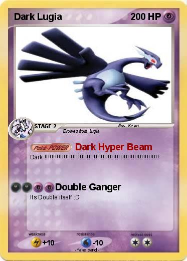 Pokemon Dark Lugia