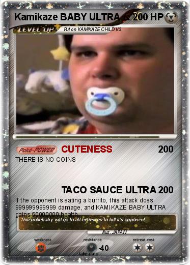 Pokemon Kamikaze BABY ULTRA