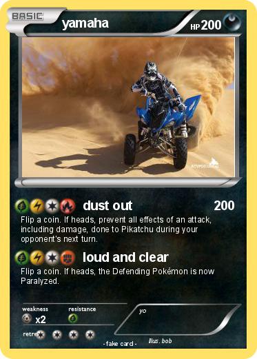 Pokemon yamaha
