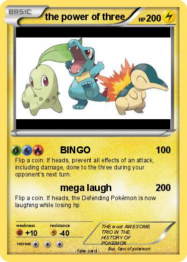 Pokemon the power of three