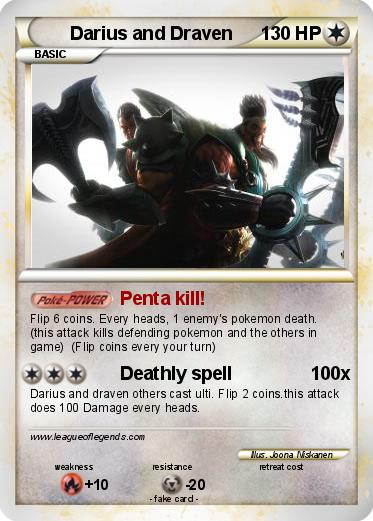 Pokemon Darius and Draven