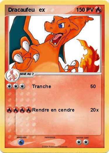 Pokemon Dracaufeu   ex