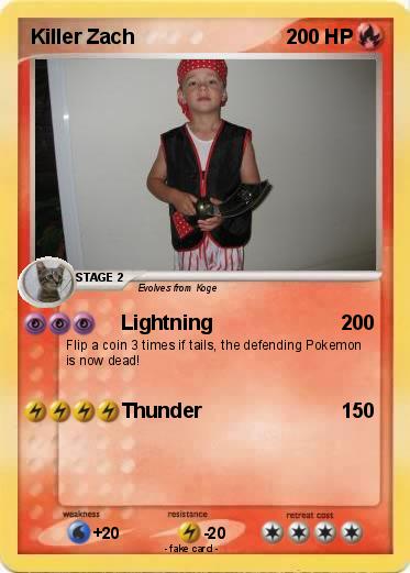Pokemon Killer Zach
