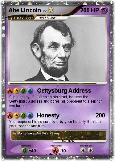 Pokemon Abe Lincoln