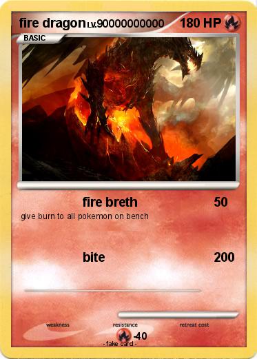 Pokemon fire dragon