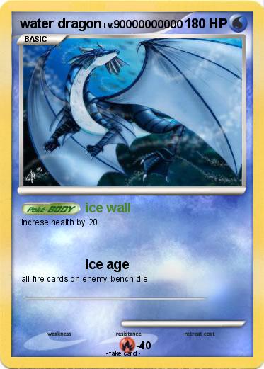 Pokemon water dragon