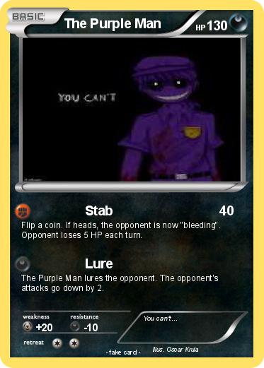 Pokemon The Purple Man