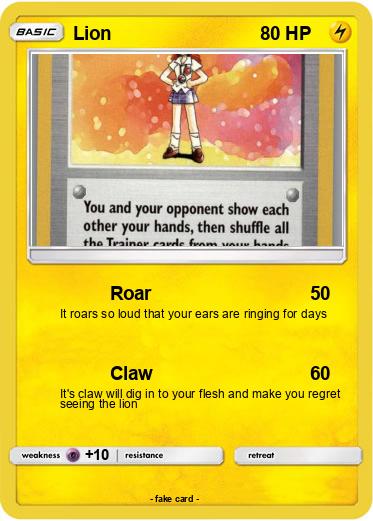 Pokemon Lion