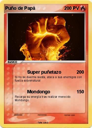 Pokemon Puño de Papá