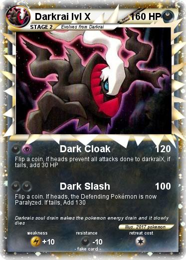 Pokemon Darkrai lvl X