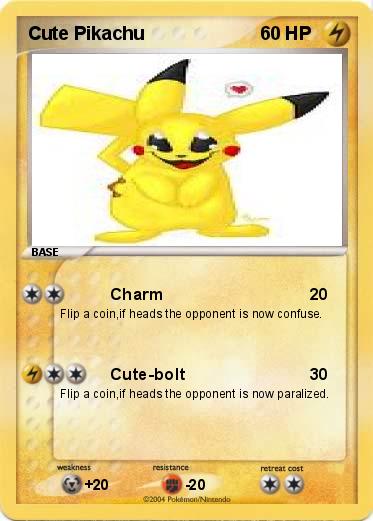 Pokemon Cute Pikachu