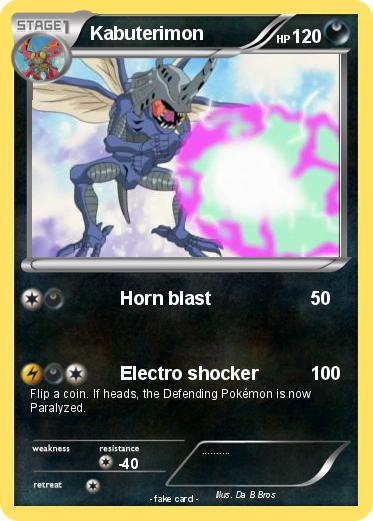 Pokemon Kabuterimon