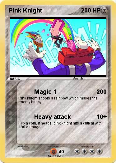 Pokemon Pink Knight
