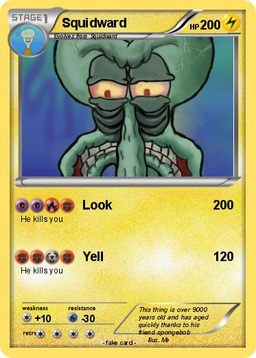 Pokemon Squidward