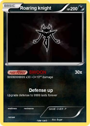 Pokemon Roaring knight