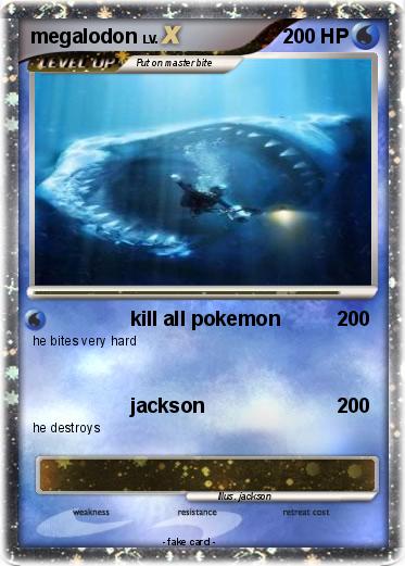 Pokemon megalodon