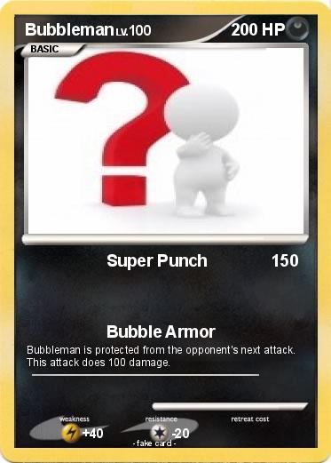 Pokemon Bubbleman