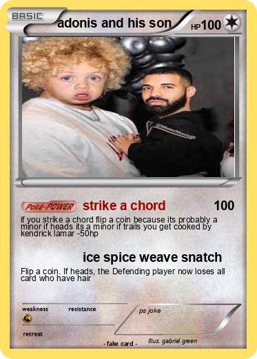 Pokemon adonis and his son