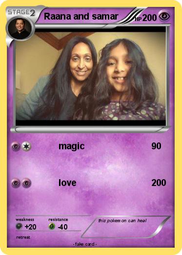 Pokemon Raana and samar