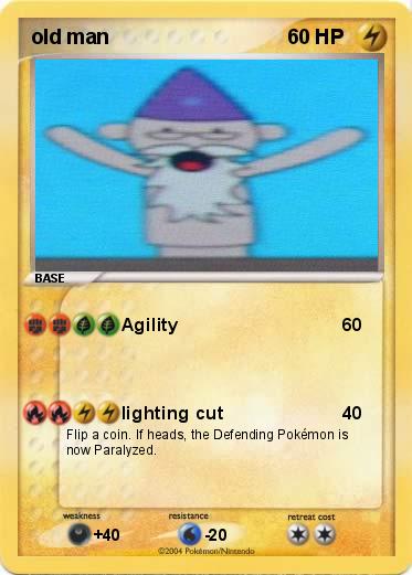 Pokemon old man