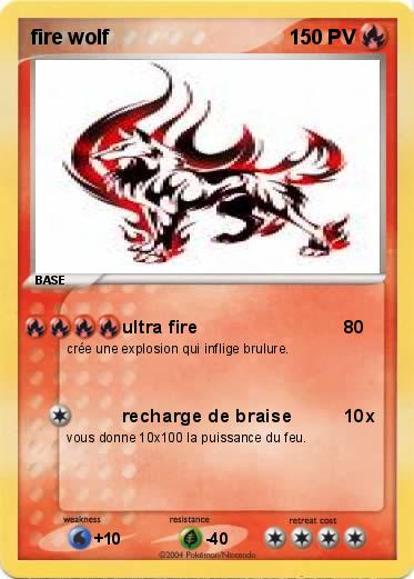 Pokemon fire wolf