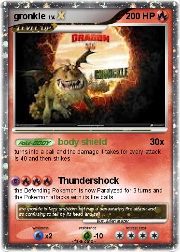 Pokemon gronkle