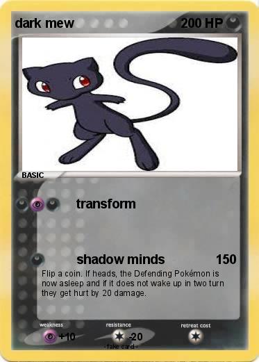 Pokemon dark mew