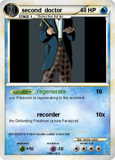 Pokemon second  doctor