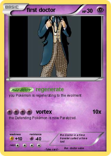 Pokemon first doctor