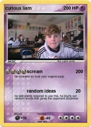 Pokemon curious liam