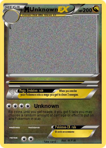 Pokemon Unknown